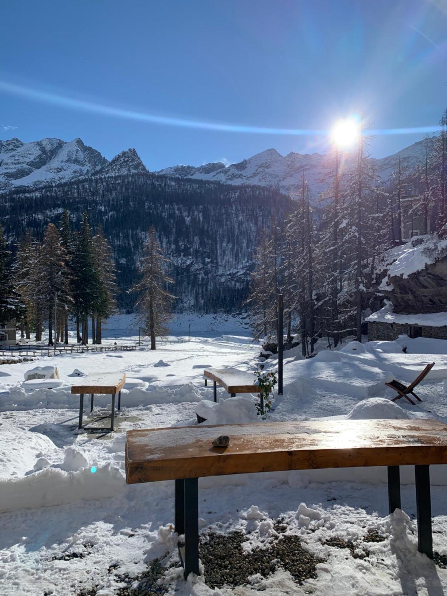 Chalet Del Lago Черезоле-Реале Экстерьер фото